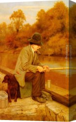 Patience Canvas Paintings - Patience by Charles Spencelayh