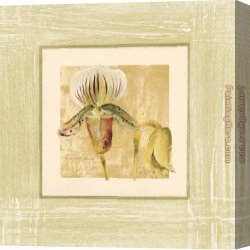 Exotic Canvas Paintings - Exotic Floral II by Cheri Blum