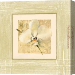 Exotic Canvas Paintings - Exotic Floral III by Cheri Blum