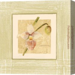 Exotic Canvas Paintings - Exotic Floral IV by Cheri Blum