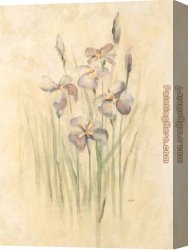 Cheri Canvas Paintings - Purple Dream Irises by Cheri Blum