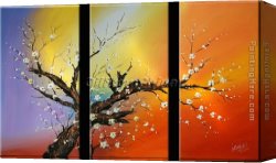Those Blossoms You Gave So Freely 1 Canvas Paintings - CPB0402 by Chinese Plum Blossom