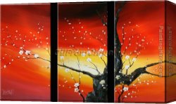 Those Blossoms You Gave So Freely 1 Canvas Paintings - CPB0403 by Chinese Plum Blossom