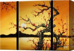 Those Blossoms You Gave So Freely 1 Canvas Paintings - CPB0412 by Chinese Plum Blossom