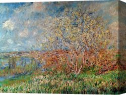 Spirit of Spring Canvas Paintings - Spring 1880 by Claude Monet