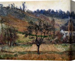 The Danube Valley Near Regensburg Canvas Paintings - The Valley Of Falaise by Claude Monet