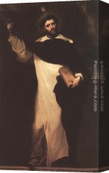 St Dominic Canvas Paintings - St Dominic by Claudio Coello