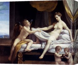 Danae Canvas Paintings - Danae by Correggio