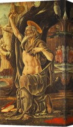 Jerome Canvas Paintings - Saint Jerome by Cosme Tura