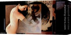 Match Point Canvas Paintings - Au point du jour by David Graux