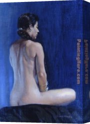 Hardy Canvas Paintings - Meditation by David Hardy