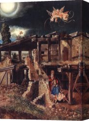 Nativity Canvas Paintings - Nativity by Denys van Alsloot