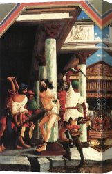 Flagellation Canvas Paintings - The Flagellation Of Christ by Denys van Alsloot