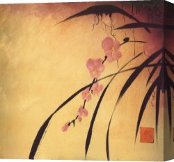 Li-leger Canvas Paintings - Elegance II by Don Li-Leger