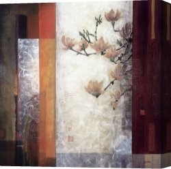 Li-leger Canvas Paintings - Manhattan Garden by Don Li-Leger