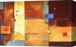 Li-leger Canvas Paintings - Poet's Cause by Don Li-Leger