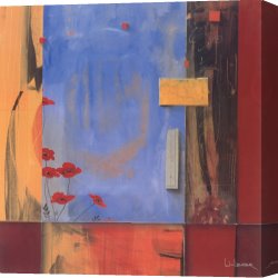 Li-leger Canvas Paintings - Poppy Dance by Don Li-Leger
