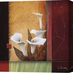 Li-leger Canvas Paintings - Reminiscence by Don Li-Leger