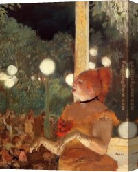 The Booty Hunting with Dogs Canvas Paintings - The Song of the Dog by Edgar Degas