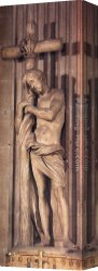 Flagellation Canvas Paintings - Flagellation of Christ by Edme Bouchardon