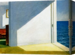 Edward Ladell Canvas Paintings - Rooms by the sea by Edward Hopper