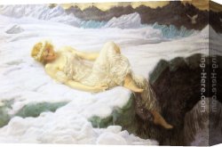 Heart Canvas Paintings - Heart of Snow by Edward Hughes