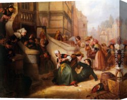 Rescue Canvas Paintings - The Rescue by Edward Hughes