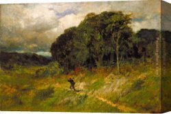 Storm Canvas Paintings - Approaching Storm by Edward Mitchell Bannister