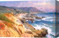 Eugene Canvas Paintings - sea by Eugene Boudin
