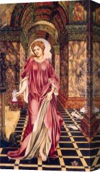 Morgan Canvas Paintings - Medea by Evelyn de Morgan