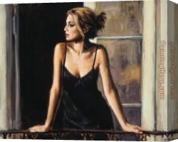 Composition VIII Canvas Paintings - BUENOS AIRES VIII by Fabian Perez