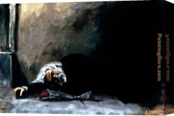 Romance Canvas Paintings - Waiting For the Romance to Come Back II by Fabian Perez