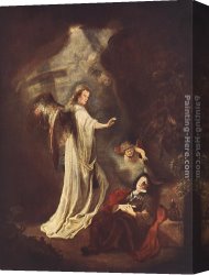 Ferdinand Canvas Paintings - Jacob's Dream by Ferdinand Bol
