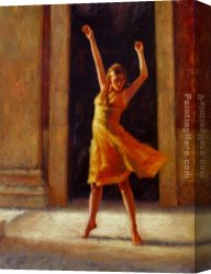 Passion Canvas Paintings - Passion by Flamenco Dancer
