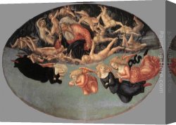 Francesco Canvas Paintings - God the Father by Francesco Di Giorgio Martini