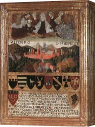 Madonna Del Latte Canvas Paintings - Madonna del Terremoto by Francesco Di Giorgio Martini