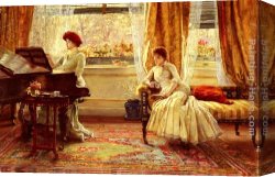 Sidney Canvas Paintings - New Music by Francis Sidney Muschamp