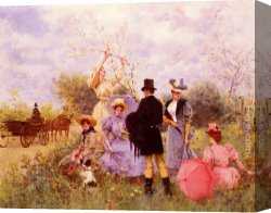 Flores Canvas Paintings - Flores Silvestres by Francisco Miralles