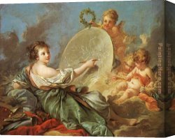 Boucher Canvas Paintings - boucher141 by Francois Boucher