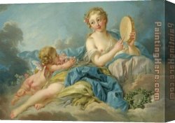 Boucher Canvas Paintings - francois_boucher by Francois Boucher