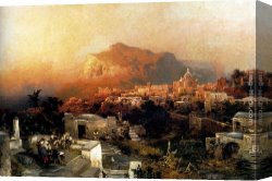 Unterberger Canvas Paintings - Capri by Franz Richard Unterberger