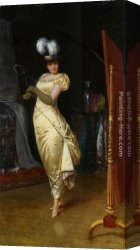 Preparing for The Costume Ball Canvas Paintings - Preparing for the ball by Frederic Soulacroix