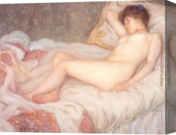 Carl Canvas Paintings - Sleep by Frederick Carl Frieseke