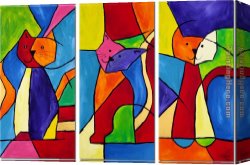 Funny Canvas Paintings - 7111 by funny