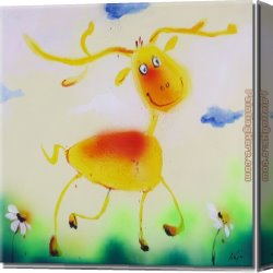 Funny Canvas Paintings - 7185 by funny