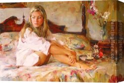 The Three Graces Canvas Paintings - MORNING GRACE by Garmash
