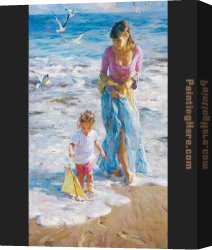 Magic Moments Canvas Paintings - Precious Moment by Garmash