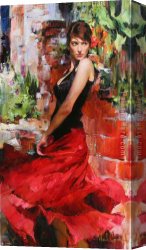 Passion Canvas Paintings - Red Passion by Garmash
