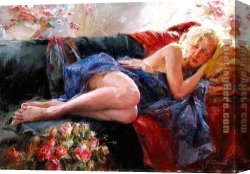 A Russian Beauty Canvas Paintings - Sleeping Beauty by Garmash