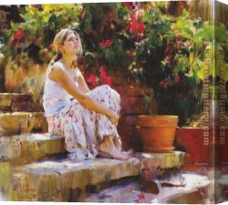 Sunny Canvas Paintings - SUNNY DAY by Garmash